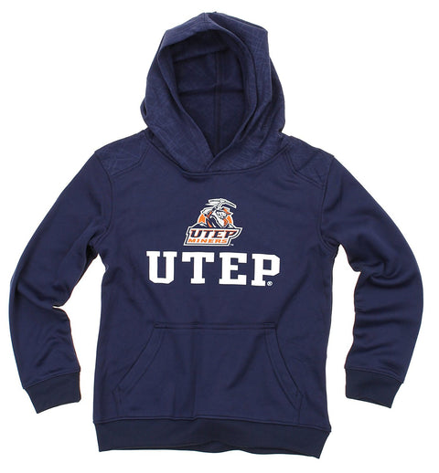 NCAA Youth UTEP Miners Performance Hoodie, Blue