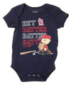 MLB Infants St. Louis Cardinals Peanuts Love Baseball Creeper, Navy