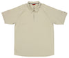 Reebok Men's Prestige Sports Polo Shirt, Beige