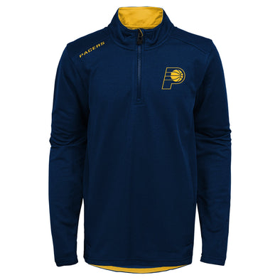 Outerstuff NBA Youth Boys Indiana Pacers Unlock 1/4 Zip Performance Pullover