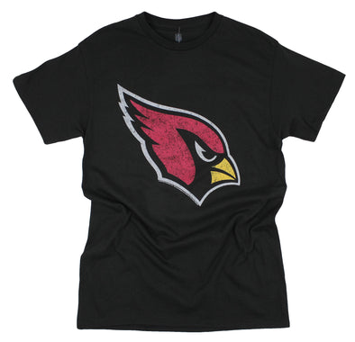 Arizona Cardinals NFL Football Men's Primary Logo T-Shirt Top Tee, Black