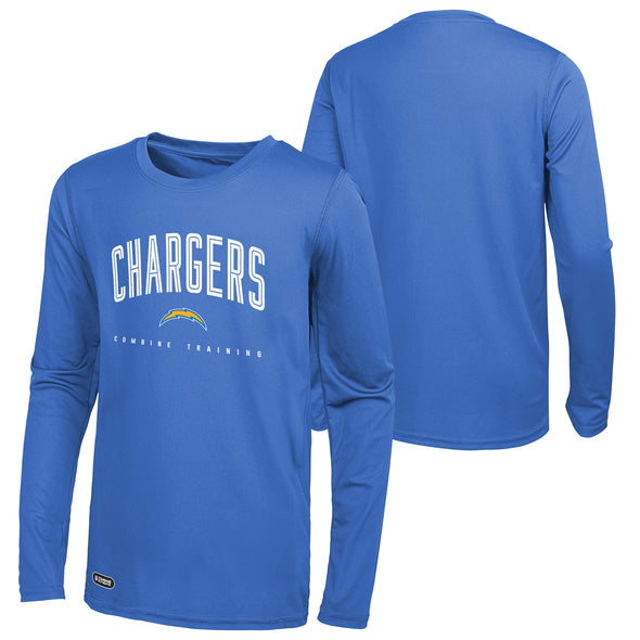 Outerstuff NFL Men's Los Angeles Chargers Up Field Performance T-Shirt Top