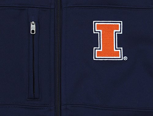 NCAA Youth Illinois Fighting Illini Tactical Performance Zip Up Jacket