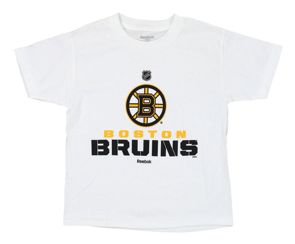 Reebok NHL Youth Boston Bruins "Clean Cut" Short Sleeve Graphic Tee