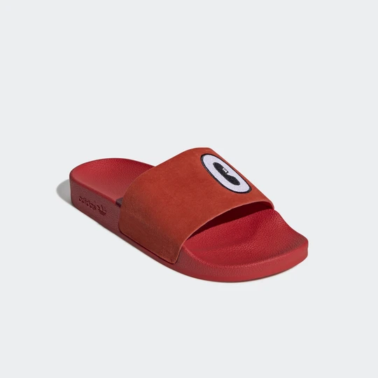 Adidas Adilette Slide Red White Core Black CM8412 Size 5