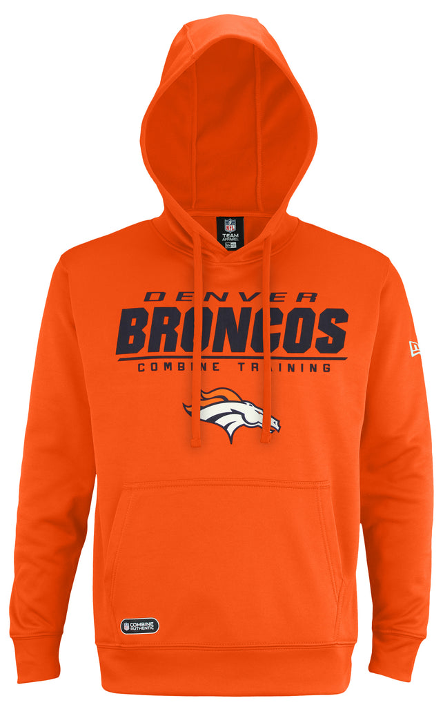 New era NFL Team Logo Denver Broncos Hoodie Blue