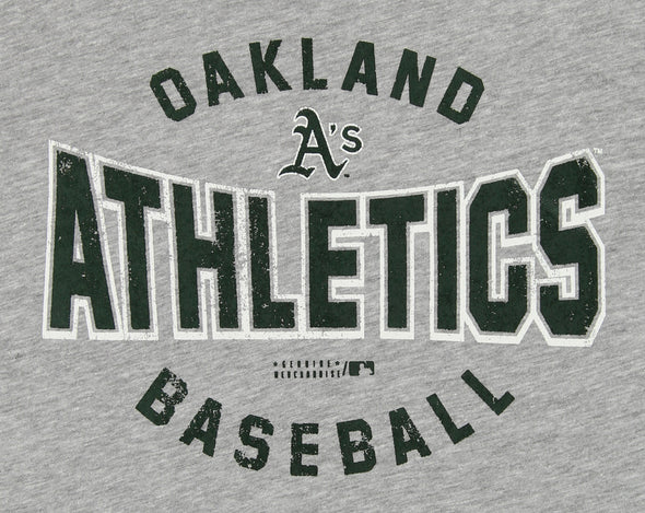 Outerstuff MLB Youth Oakland Athletics Short Sleeve Ringer Tee