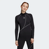 Adidas Women's Long Sleeve Top, Black
