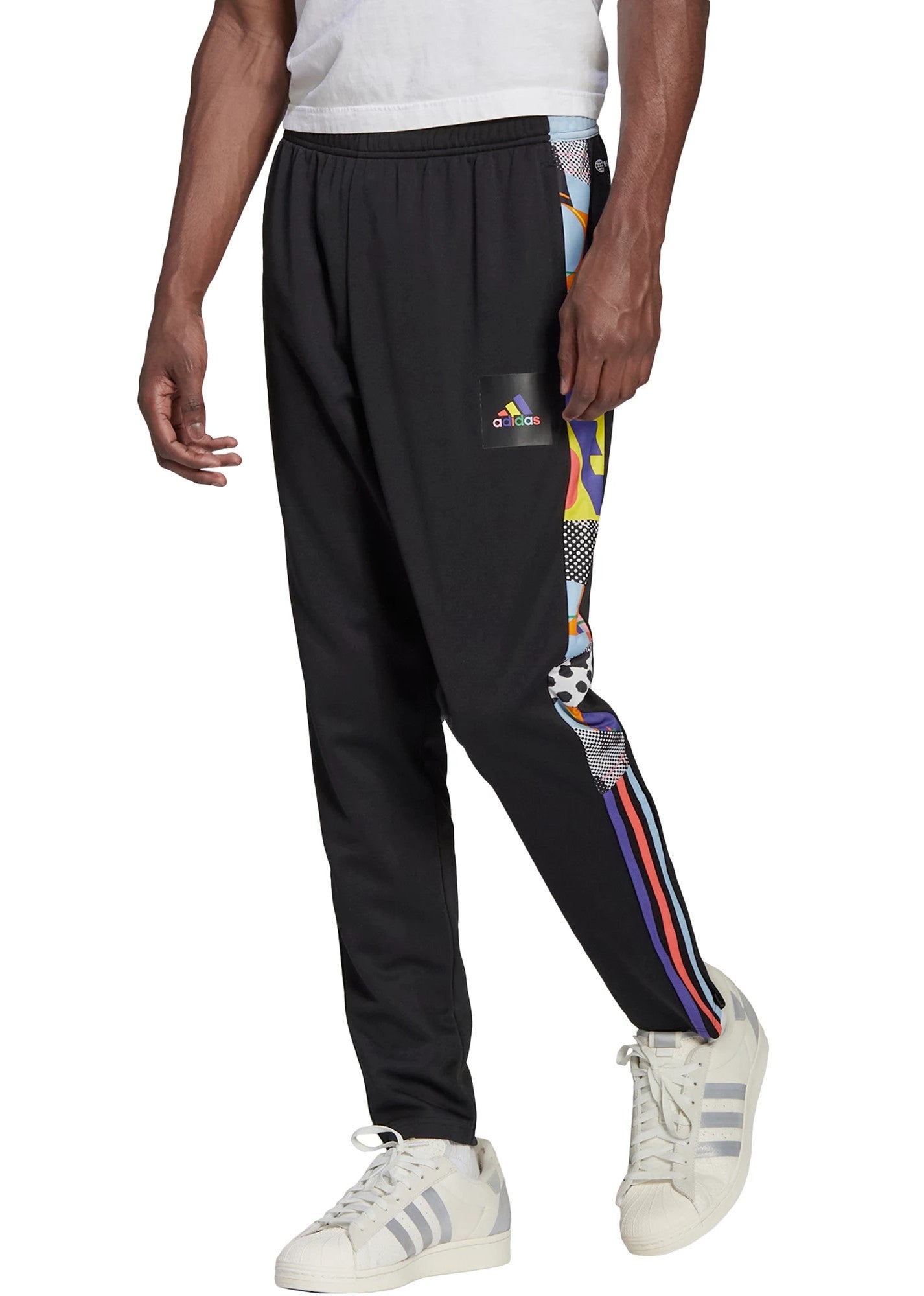 Buy Adidas Originals women loose fit outdoors track pants black combo  Online | Brands For Less