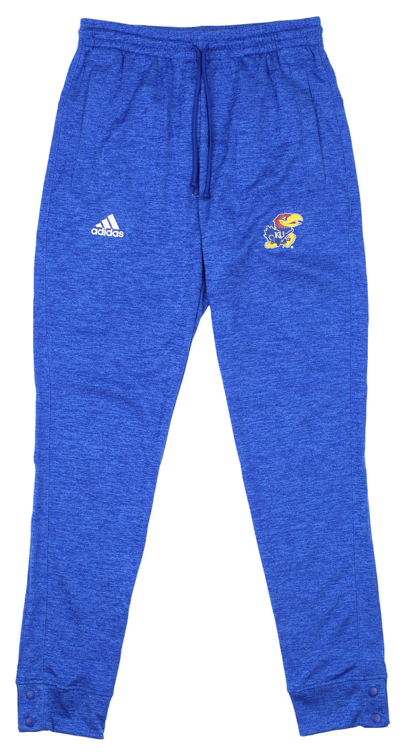 Adidas NCAA Men's Kansas Jayhawks Climawarm MV Anthem Pant, Blue