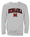 Genuine Stuff NCAA Men's University of Nebraska Cornhuskers Pullover Crew Sweatshirt