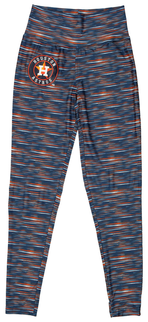 MLB Baseball Women's Houston Astros Space Dye Leggings