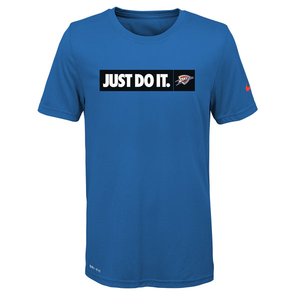 Nike NBA Youth Boys Oklahoma City Thunder Dri-Fit T-Shirt