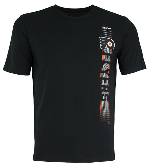 Reebok NHL Youth Philadelphia Flyers Totally Cool Streamline Tee, Black