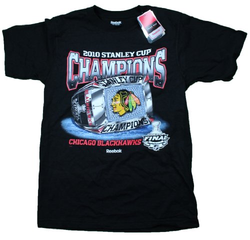 NHL Chicago Blackhawks 2010 Champions T Shirt