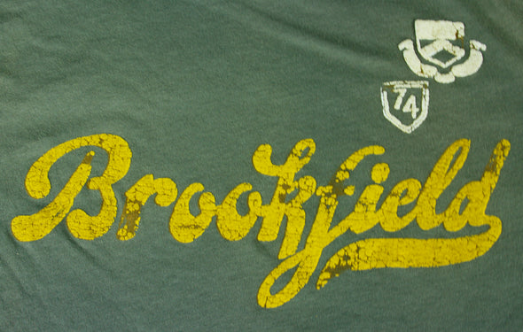 Big Star Brookfield Men's Short Sleeve Graphic Tee, Olive Green