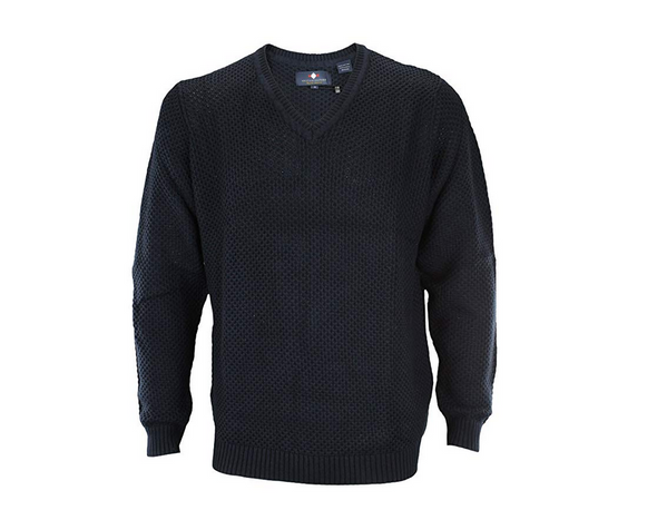 Argyle Culture Mens Honeycomb Knit Sweater, Color Options