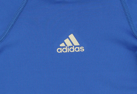 Adidas Youth Boys Tight-Fit Performance Tee, Blue