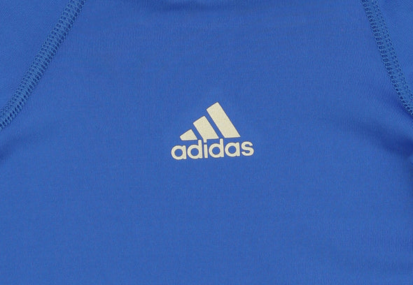 Adidas Youth Boys Tight-Fit Performance Tee, Blue