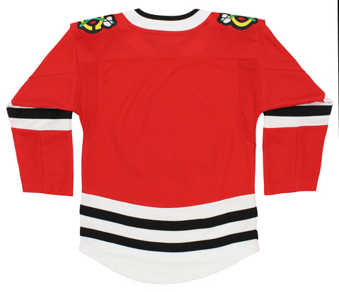 Outerstuff Chicago Blackhawks NHL Boys Youth Premier Home Team Jersey, Red