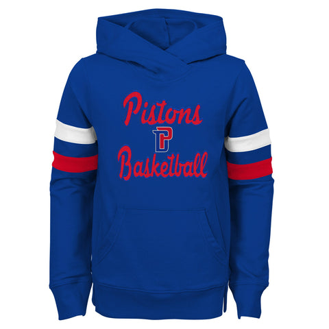 Outerstuff NBA Detroit Pistons Little Girls Claim to Fame Overlay Hoodie