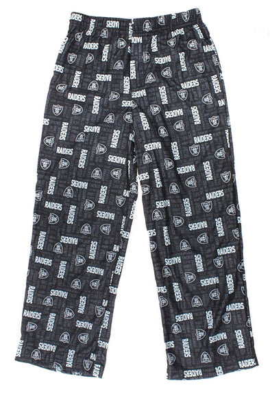 Gerber NFL Youth / Kids Oakland Raiders Team Pajama Lounge Pants, Black