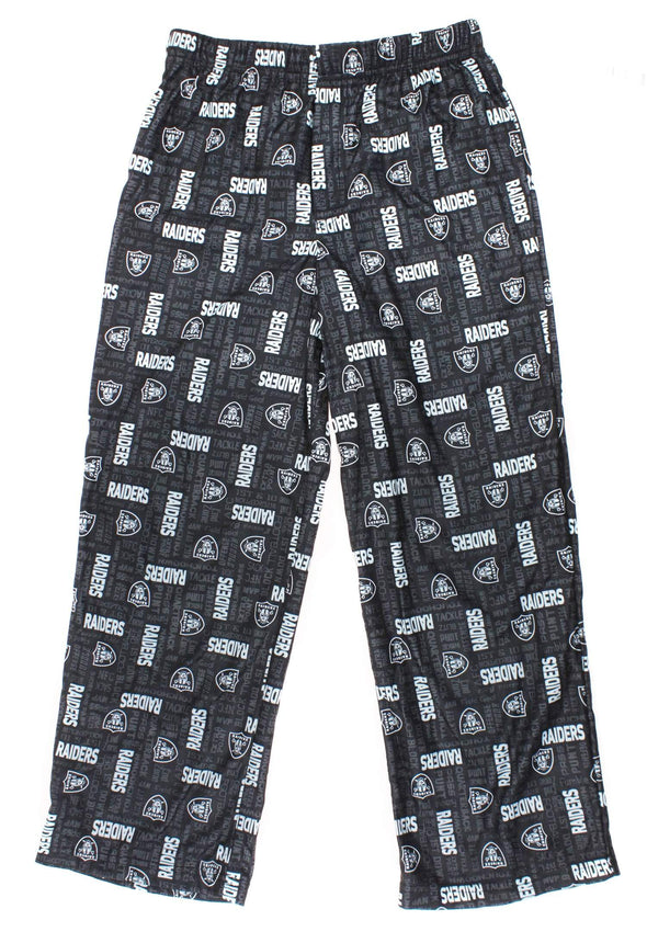 Gerber NFL Youth / Kids Oakland Raiders Team Pajama Lounge Pants, Black