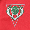 Adidas NBA Basketball Youth Boys Milwaukee Bucks Replica Road Shorts - Green