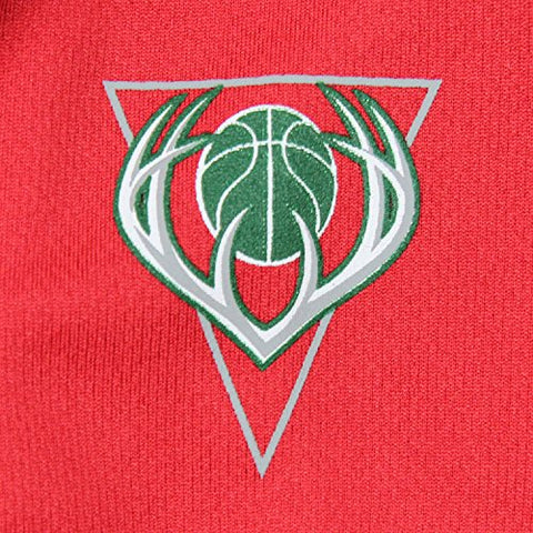 Adidas NBA Basketball Youth Boys Milwaukee Bucks Replica Road Shorts - Green