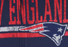 New England Patriots NFL Football Mens Victory Formation Zip Fleece Hoodie, Navy