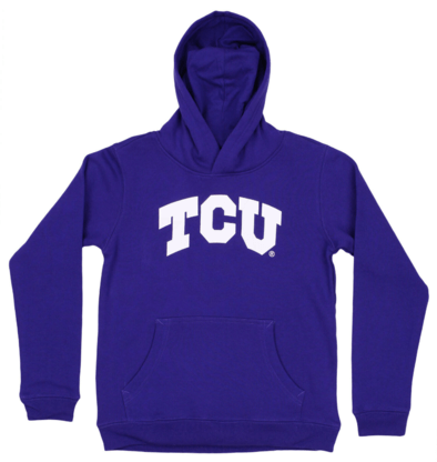 Outerstuff NCAA Kids (4-7) TCU Horned Frogs Sueded Fan Hoodie