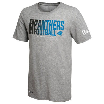 New Era Carolina Panthers NFL Men's Game On Short Sleeve T-Shirt, Grey