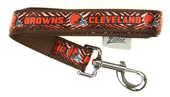 Zubaz X Pets First NFL Cleveland Browns Team Logo Leash For Dogs