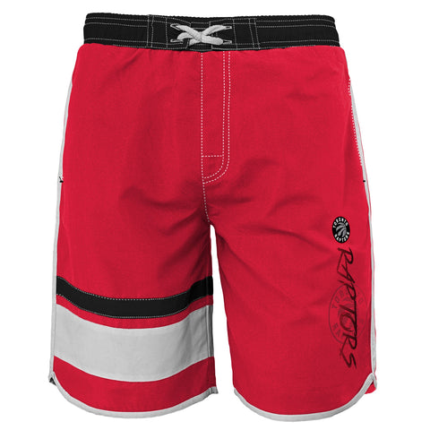 Outerstuff NBA Youth Boys (8-20) Toronto Raptors Color Block Swim Trunks