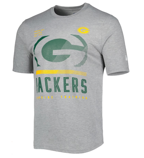 New Era Men's Green Bay Packers Combine Authentic Red Zone T-Shirt