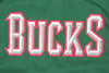 Adidas NBA Basketball Youth Boys Milwaukee Bucks Road Replica Jersey - Green
