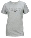 ASICS Women's Give-Take Tee Graphic T-Shirt, Heathered Gray