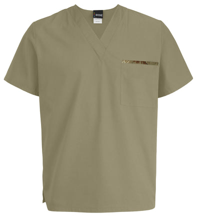 Fabrique Innovations Unisex Real Tree Blank Scrub Top