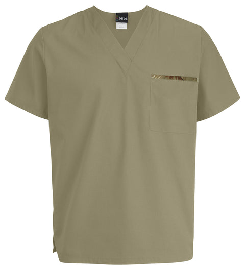 Fabrique Innovations Unisex Real Tree Blank Scrub Top