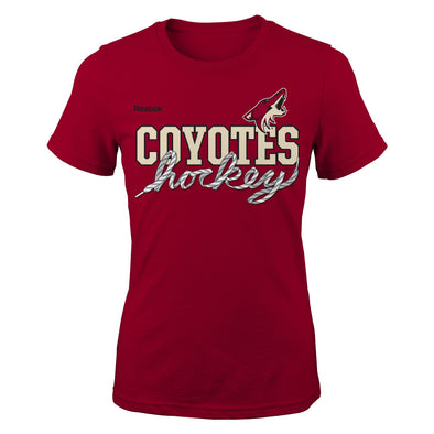 Reebok NHL Youth Girls (7-16) Arizona Coyotes Marquise Fashion T-Shirt