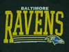 Baltimore Ravens NFL Football Men's Fundamentals Logo T-Shirt Top Tee, Black
