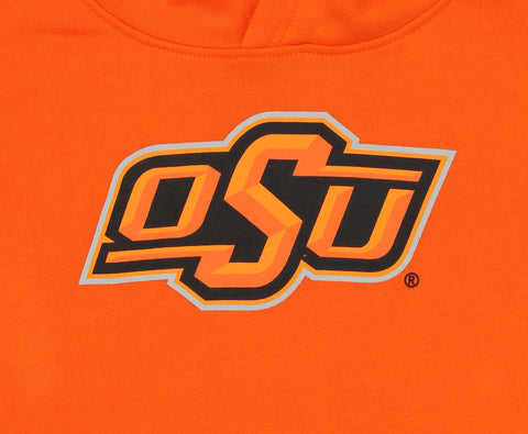 Outerstuff NCAA Kids (4-7) Oklahoma State Cowboys Sueded Fan Hoodie