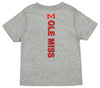 Outerstuff Mississippi Ole Miss Rebels NCAA Toddler Goal Line Stand 3 in 1 Combo Tee, Navy/Grey