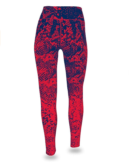 Zubaz NFL Women's Zubaz Atlanta Falcons Logo Gradient Leggings