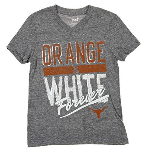 NCAA Youth Girls Texas Longhorns Palladium Tri Blend Tee