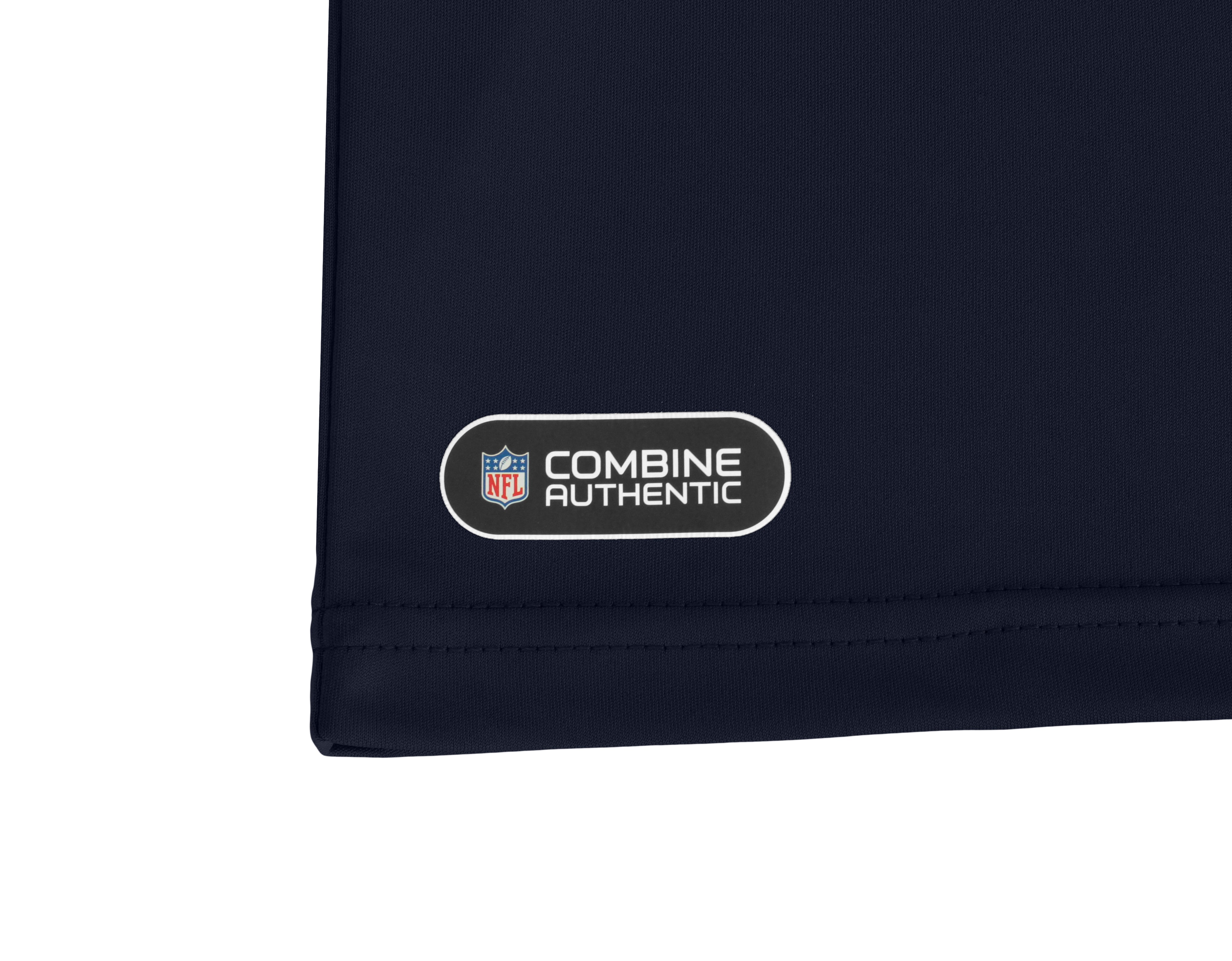 NFL Team Apparel Boys' Chicago Bears Abbreviated Grey T-Shirt