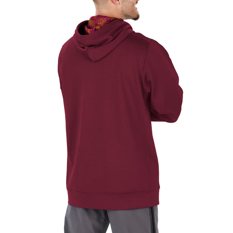 Zubaz NFL Men's Washington Commanders Viper Print Hoodie