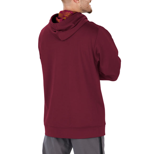 Zubaz NFL Men's Washington Commanders Viper Print Hoodie