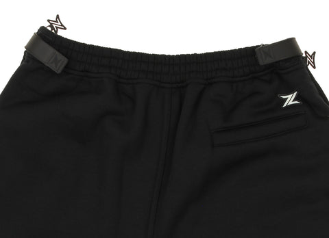Zipway Cleveland Cavaliers Mens Performance Fleece Tear-Away Pants, Black