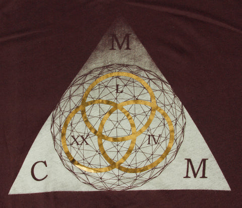 Authentic Big Star Maroon Mens Short Sleeve Graphic Tee